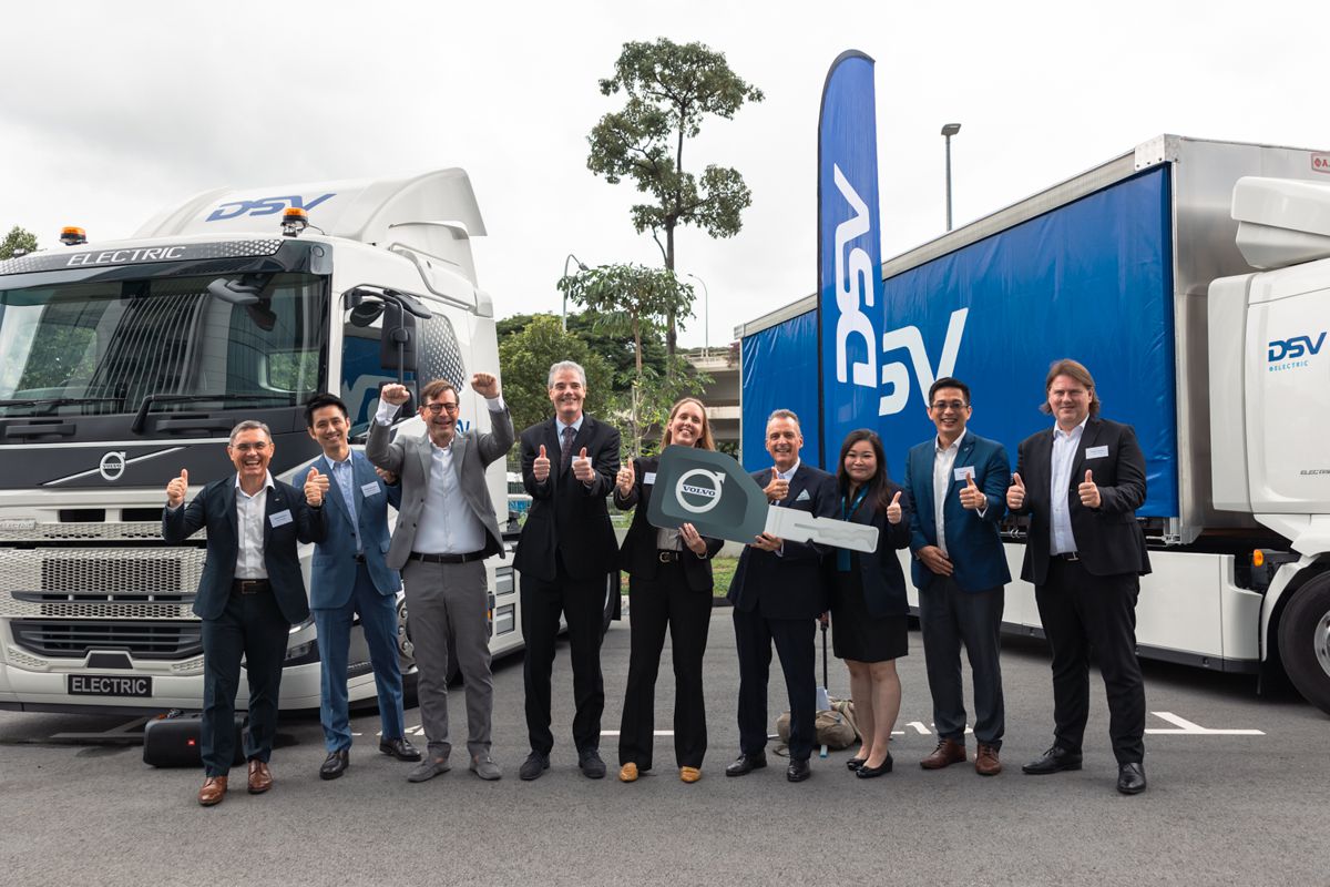 Volvo Electric Trucks driving a Green Revolution on Singapore's Roads