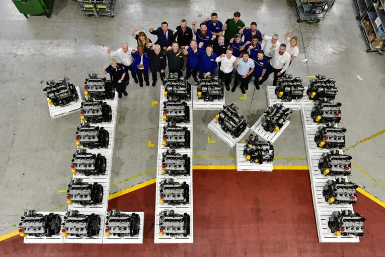 JCB celebrates One Million Engine Milestone