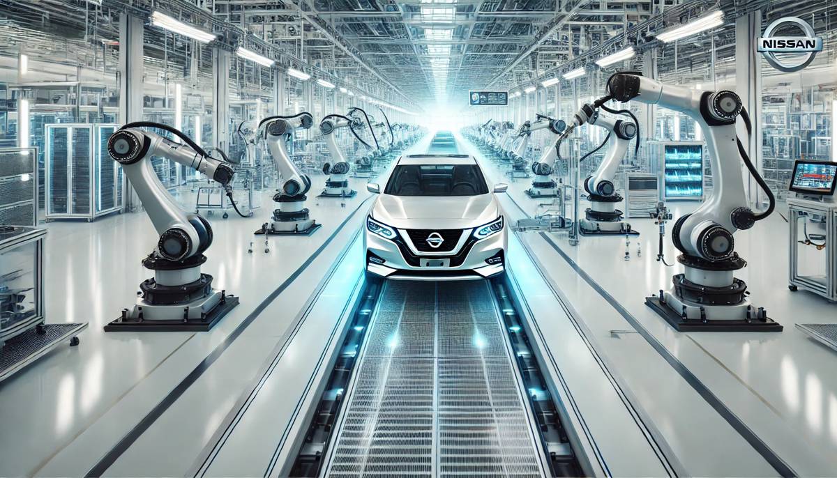 Nissan Revolutionising Perfection with AI Paint Process