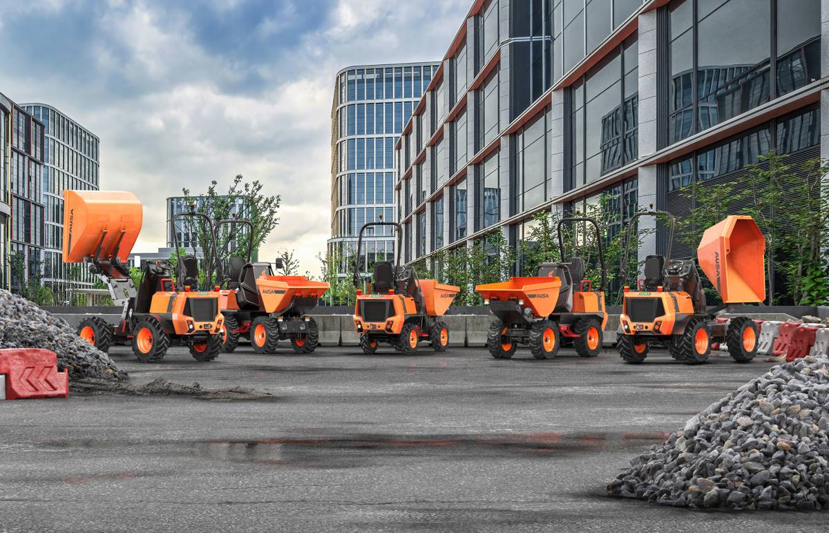 AUSA Transforms the Compact Dumper with Enhanced Safety, Efficiency and Versatility