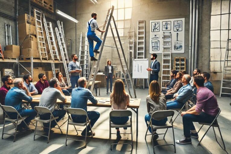 Climbing the Ladder Safely and the Safety Mission for March