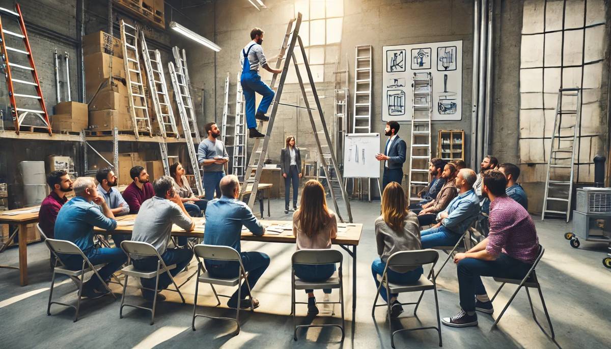 Climbing the Ladder Safely and the Safety Mission for March