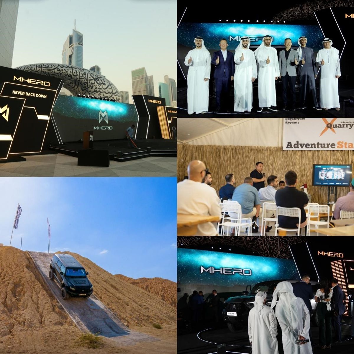 MHERO Launches in Dubai to Pioneer the Future of Off-Road Luxury in the Middle East