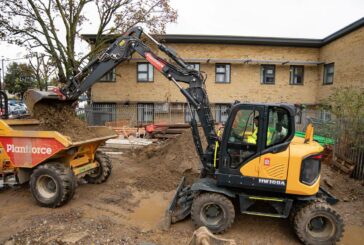 Plantforce Champions Innovation with the UK's First HW100A Wheeled Excavators