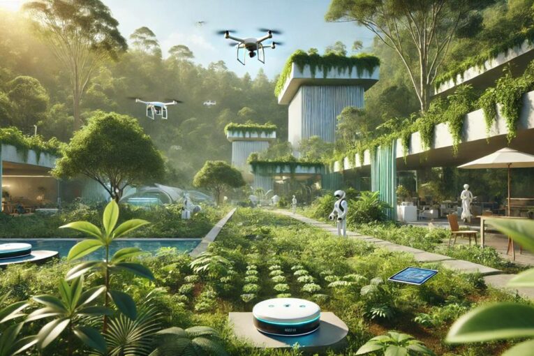 Transforming Infrastructure and Nature with Sustainable Robotics