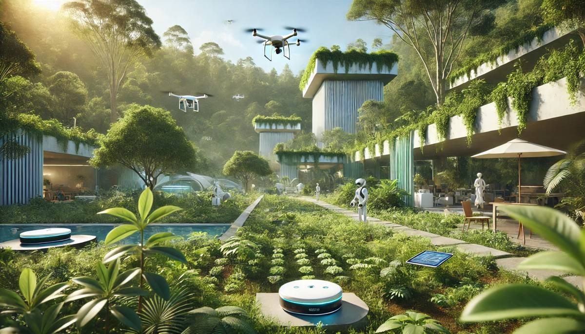 Transforming Infrastructure and Nature with Sustainable Robotics