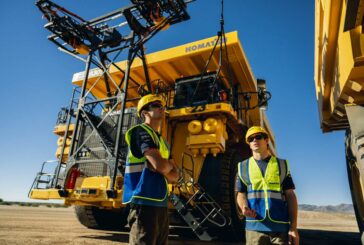 F1 Drivers take Giant Komatsu Mining Machines for a Spin