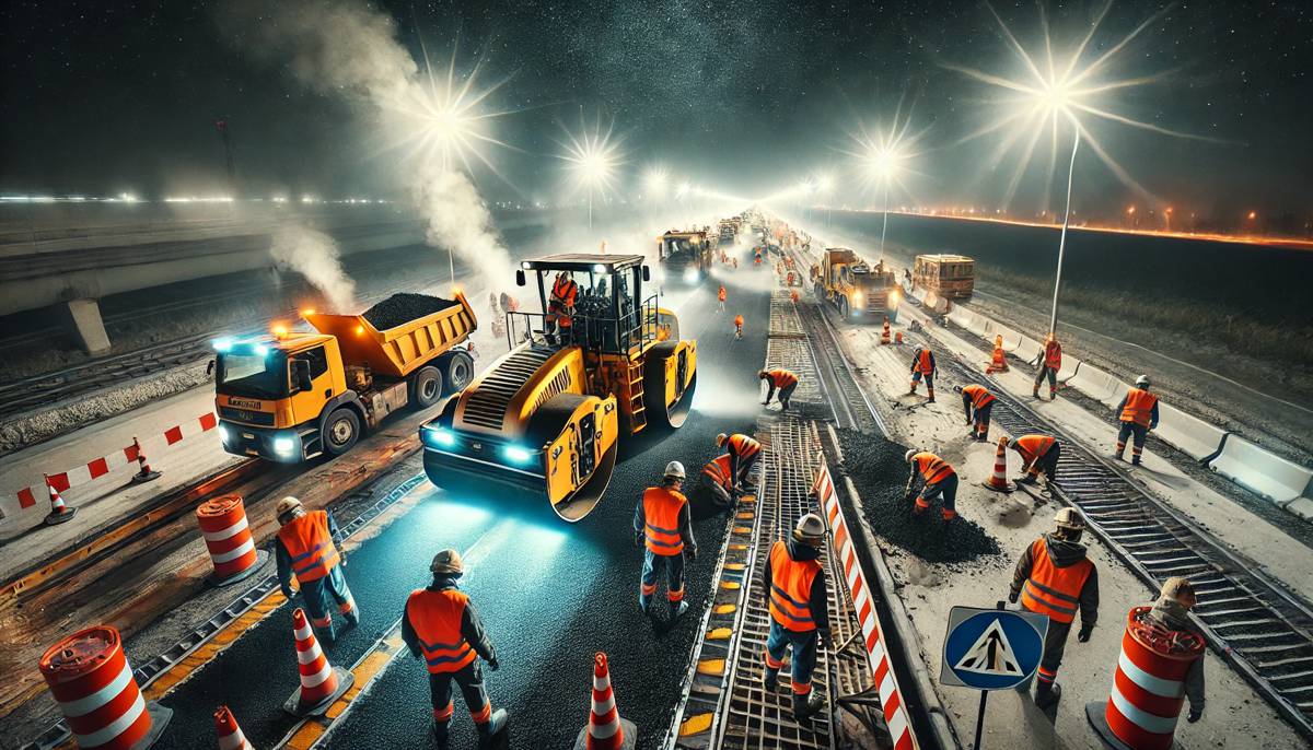 Legal and Safety Considerations for Nighttime Highway Construction