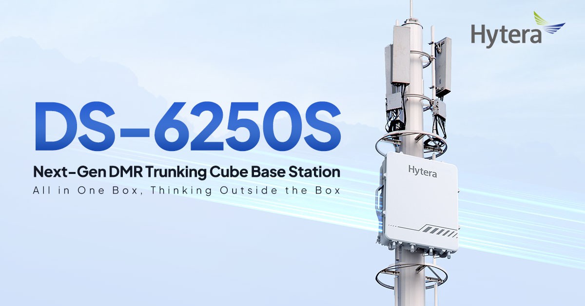 Hytera Launches DMR Trunking Cube Base Station DS-6250S