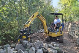 The Modern Revival of Dry Stone Walling with MB Crusher Attachments