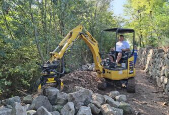 The Modern Revival of Dry Stone Walling with MB Crusher Attachments