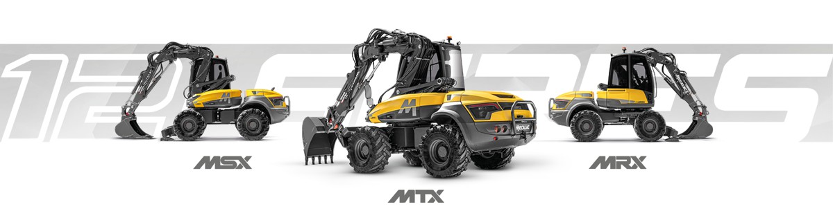 Mecalac Unveils Game-Changing 12-Series Wheeled Excavator Loaders