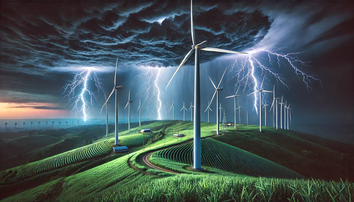 Protecting Composite Wind Turbine Blades from Lightning Strikes