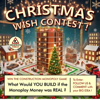 Christmas Competition. Wind the Construction Monopoly Game - What Would You Build if the Monopoly Money was real?!