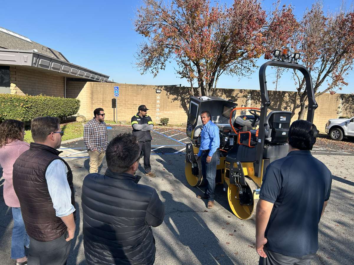 Yolo County Going Green with Volvo Electric Compactor