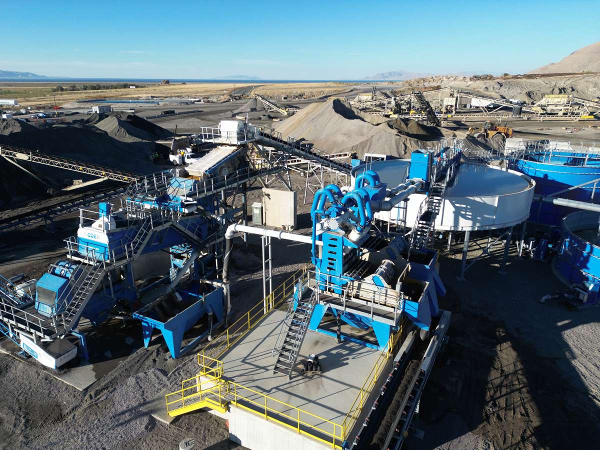 CDE Commissions a Game-Changing Wash Plant for Granite in Utah