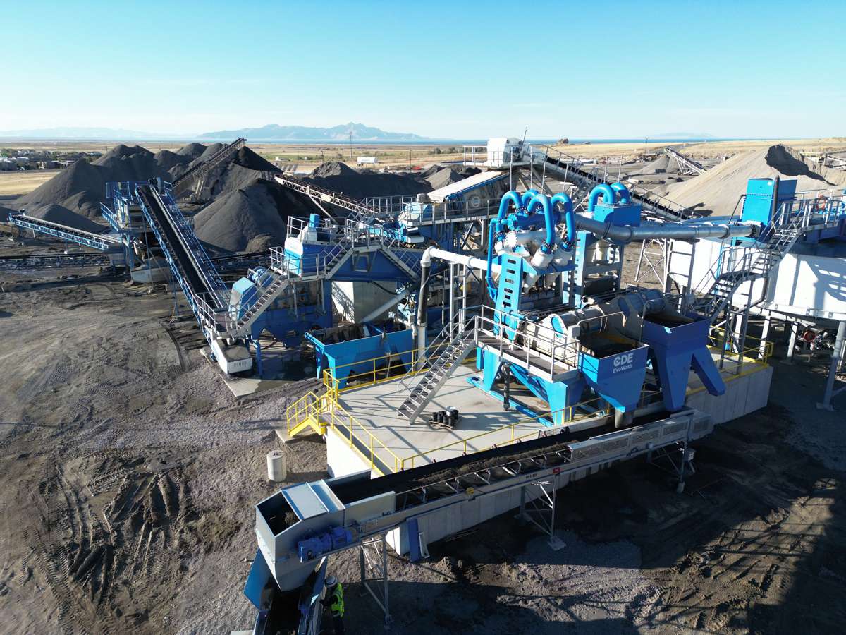 CDE Commissions a Game-Changing Wash Plant for Granite in Utah