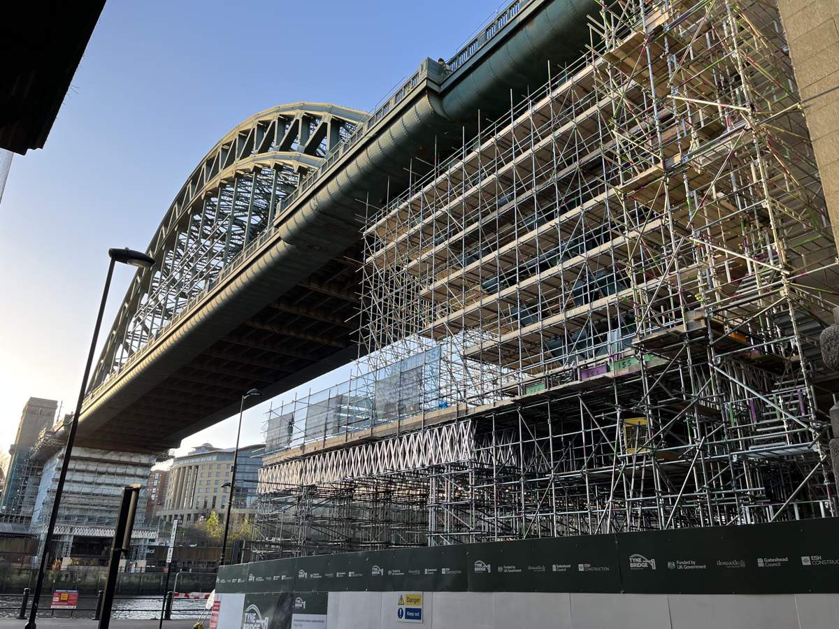 Tyne Bridge Restoration Enters a Critical Phase