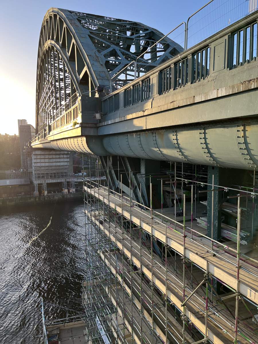 Tyne Bridge Restoration Enters a Critical Phase