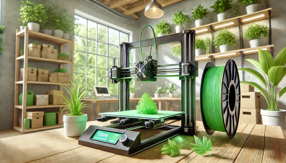 Reducing 3D Printing Waste with Eco-Friendly Materials