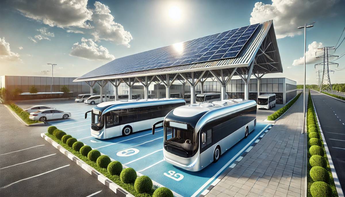 Transforming Electric Bus Depots into Energy Powerhouses