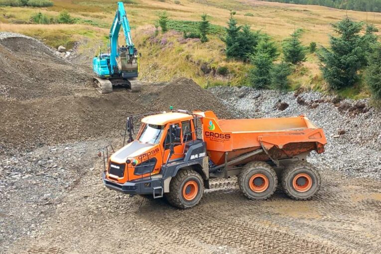 Develon's DA30-7 Hauler a Game-Changer for Cross Civils and Construction Services