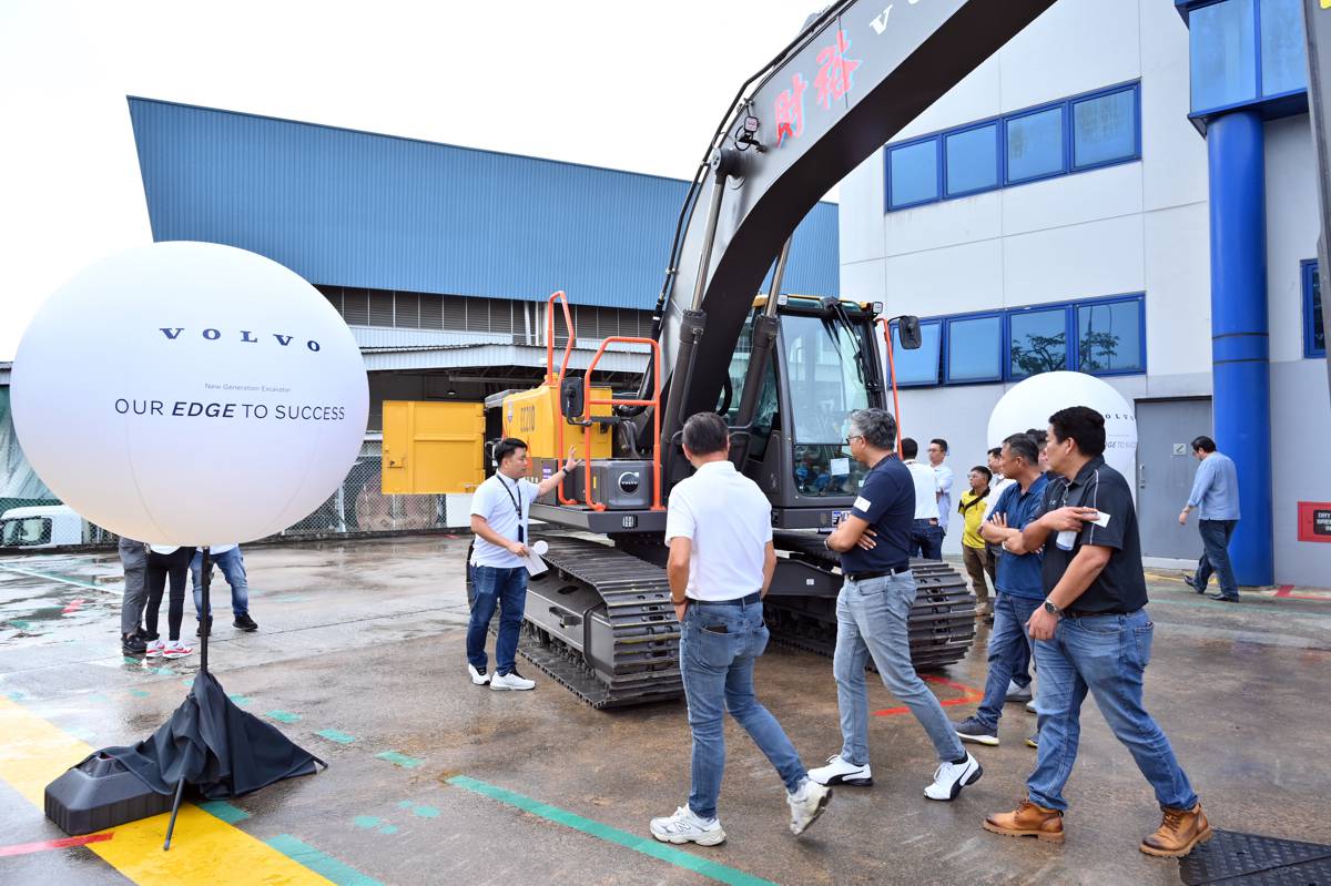 VolvoCE's New Excavators Transform Efficiency and Safety in Southeast Asia