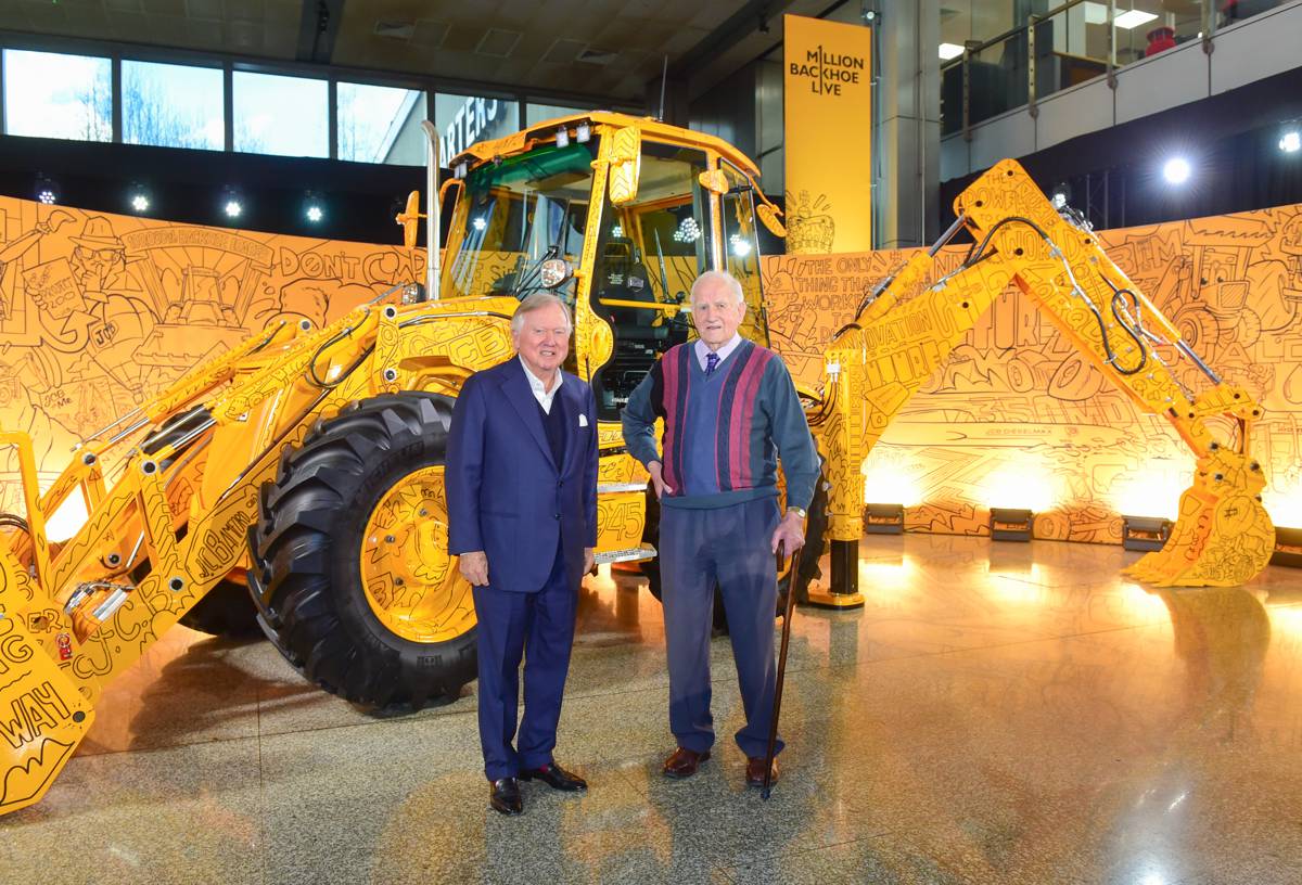 JCB Celebrates One-Millionth Backhoe