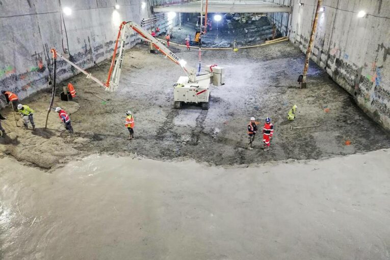 Mecbo America Scorpion Concrete Crawler Boom for Hard-to-Reach Projects