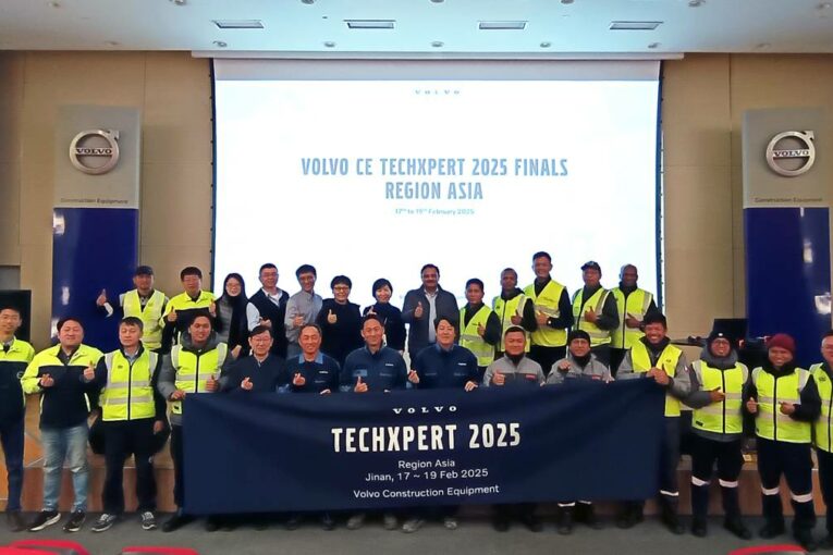 Top Technicians Shine at VolvoCE TECHXPERT Competition in Asia
