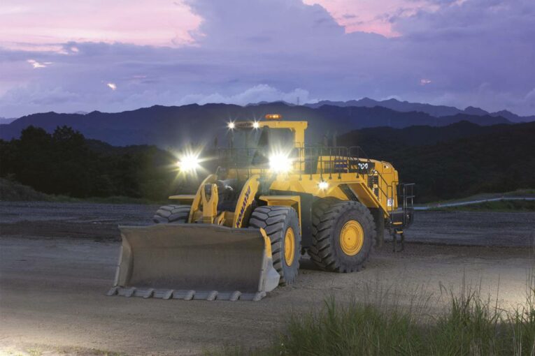 Komatsu WA700-8 Wheel Loader Redefines Sustainability Quarry and Mining Operations