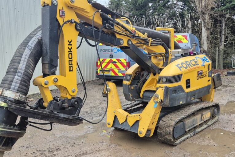 Force One's Remote-Controlled Brokk 520D Gets the Xwatch Safety Advantage