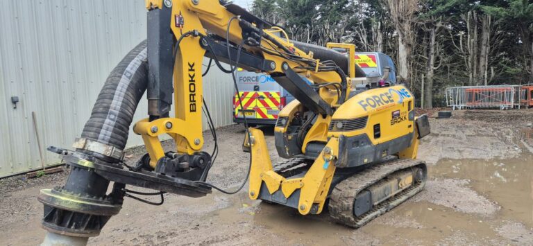 Force One’s Remote-Controlled Brokk 520D Gets the Xwatch Safety Advantage