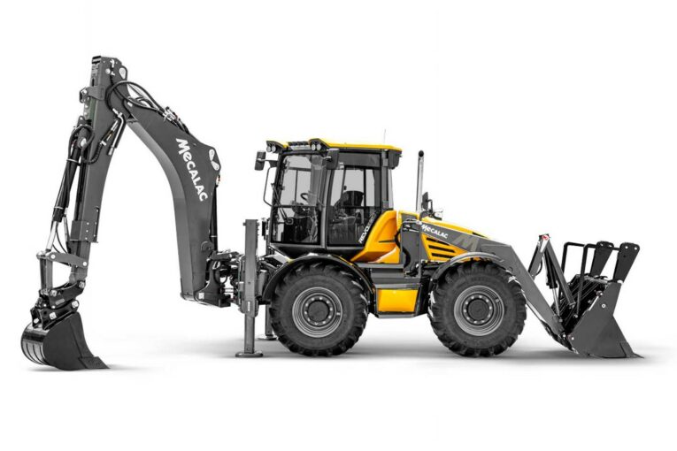 Mecalac to unveil their Fully Rotating Cab Backhoe Loader at bauma
