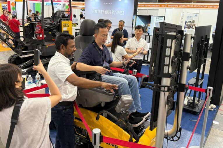 VolvoCE Champions Electric Transformation at BuildTech Asia 2025