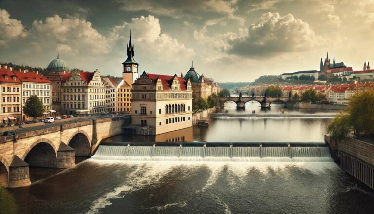 Atlas Copco Helping to Breathe Life into Prague’s Šítkóv Weir