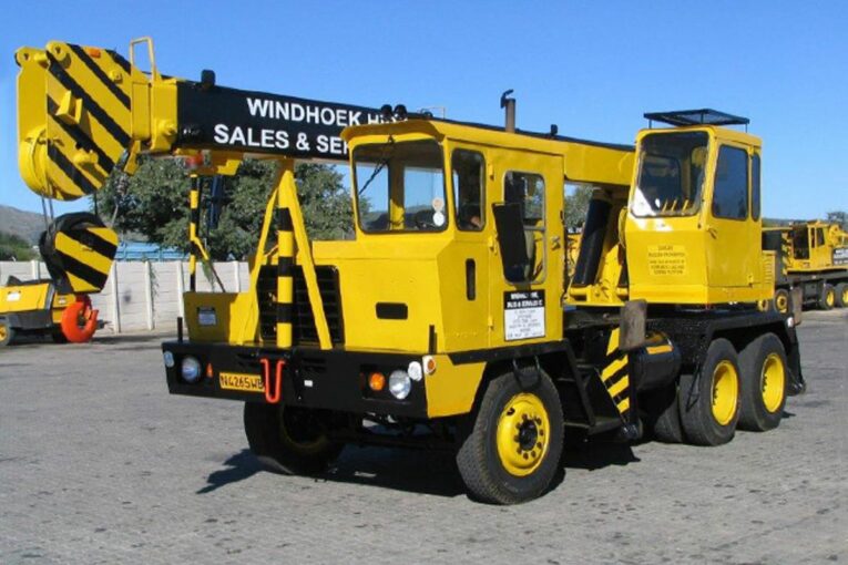 Grove TM150 Truck Crane still Going Strong after Four Decades in Namibia