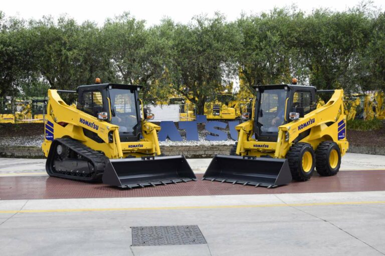 Komatsu to unveil Next-Gen Skid Steer and Compact Track Loaders at bauma