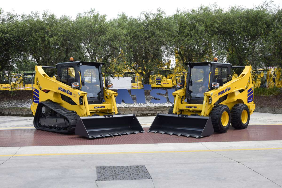 Komatsu to unveil Next-Gen Skid Steer and Compact Track Loaders at bauma