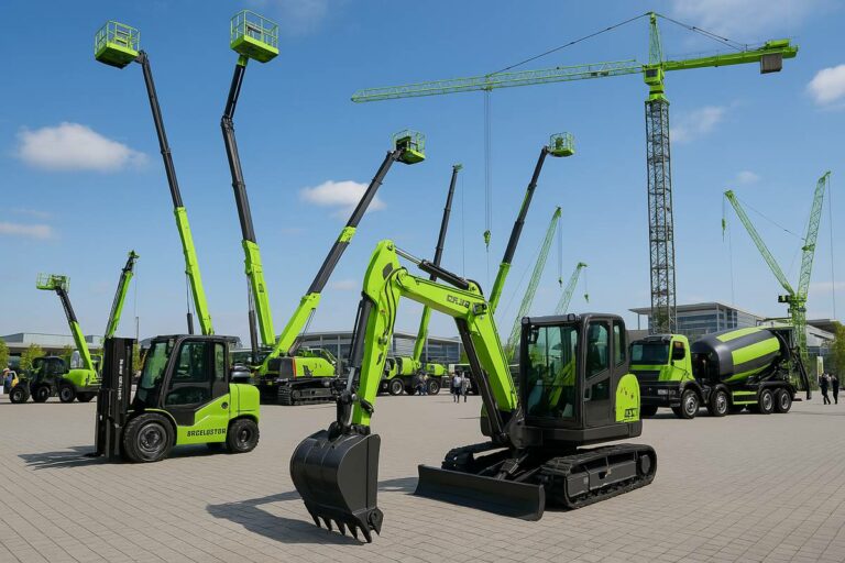 Zoomlion Redefining Construction With Green Intelligent Machinery at bauma
