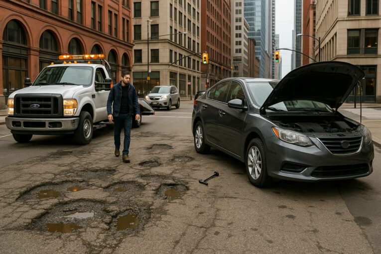 Who Is Liable for Accidents on Dangerous Roads?