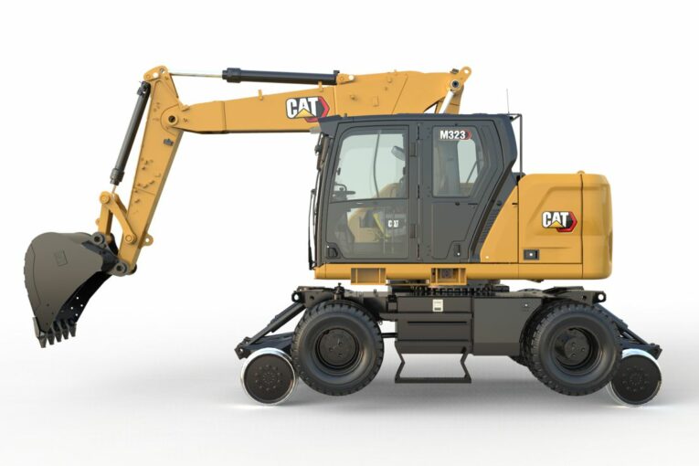 Cat on Track With Launch of Caterpillar M323 Excavator for the Rail Sector