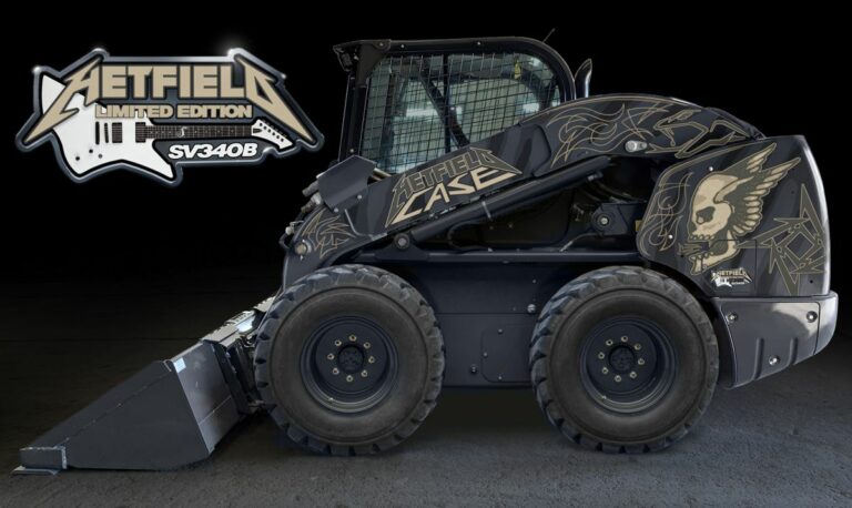 Heavy Metal at bauma with Metallica Inspired Skid Steer Loader