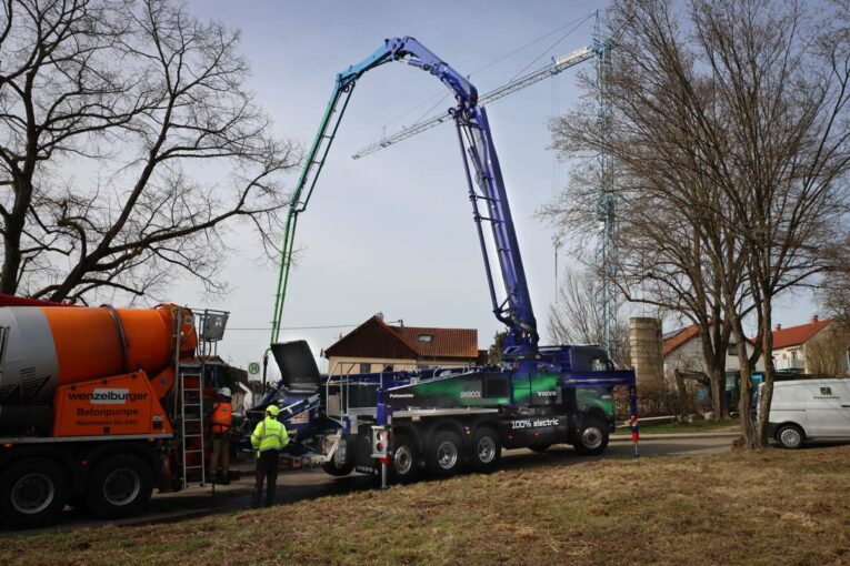 Concrete Innovation Goes Electric with Volvo and Putzmeister at bauma