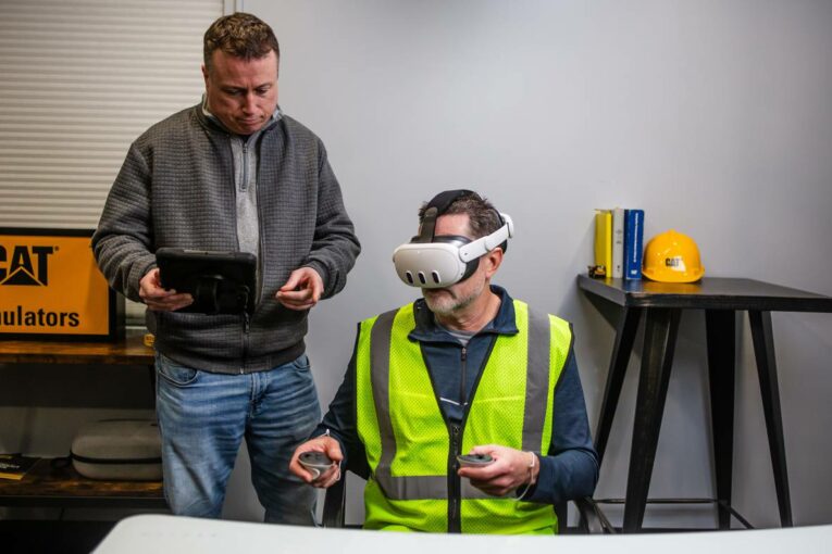 Cat Simulators Gear Up to Transform Operator Training at PlantWorx 2025