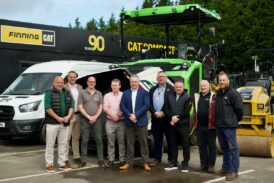 Heidelberg Materials UK Paving the Future with Cat AP400 Asphalt Pavers