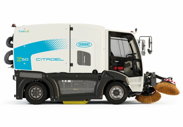 Tennant Unleashes the Z50 Sweeper for Tough Outdoor Environments