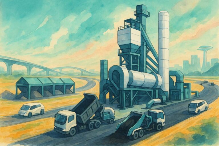 The Innovations Driving Asphalt Plant Automation