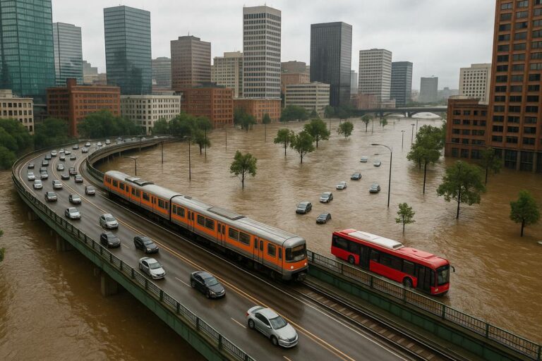 A Universal Rulebook for Flood-Resilient Urban Transport