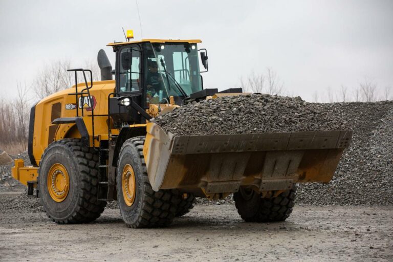 The New Cat 980 GC Wheel Loader Redefines Performance and Efficiency